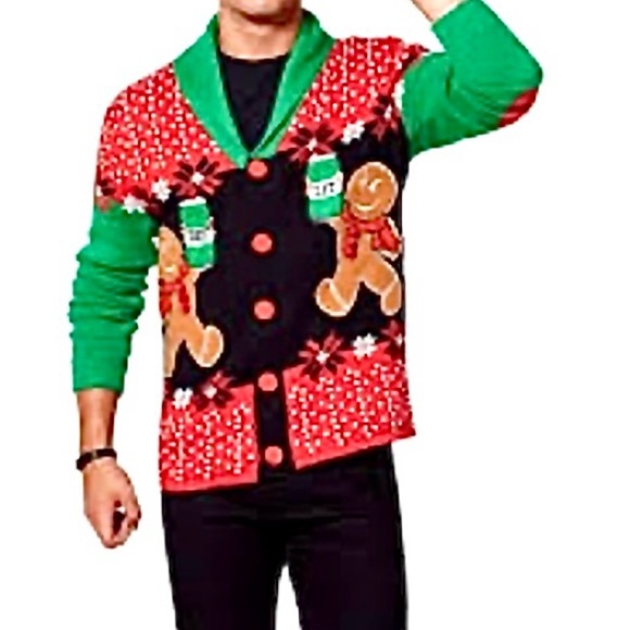 💥SALE💥SPENCERS WORKSHOP MENS CHRISTMAS SWEATER SZ MED - Picture 15 of 15